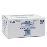 Ghirardelli - Sweet Ground White Chocolate - 10 lb