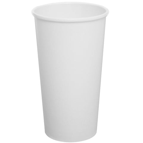 Karat - 24oz White Hot Cups - C-K524W- Case of 500