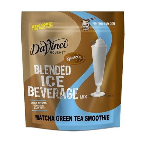 DaVinci Gourmet Matcha Green Tea Ice Blended Smoothie Mix - 5 x 3 lb Bag