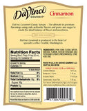 DaVinci Syrup - Cinnamon - PET - 25.4 oz