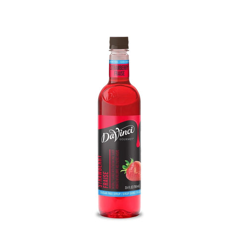 DaVinci Syrup - SUGAR FREE - Strawberry - PET - 25.4 oz