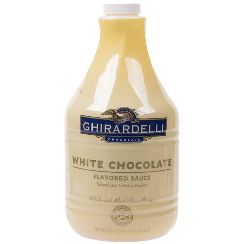 Ghirardelli Sauce - White Chocolate - 87.3 oz