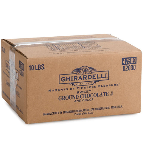 Ghirardelli - Sweet Ground Chocolate - 10 lb