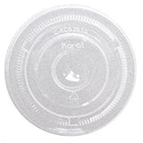 Karat - Flat Lids for 12-24oz PET Cups - C-KC626 - Case of 1000