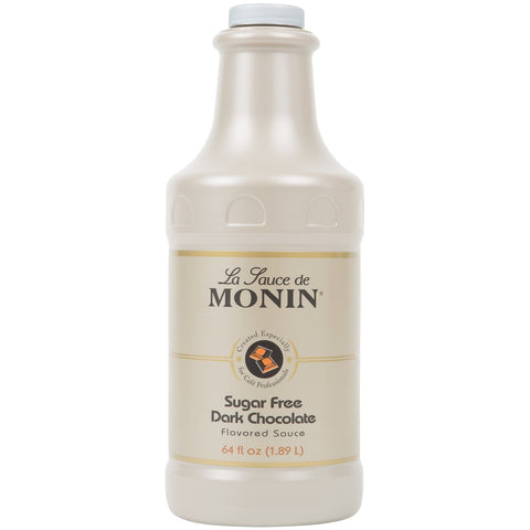 Monin Sauce - SUGAR FREE - Dark Chocolate - 64 oz