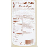 Monin Syrup - Almond - 750 ml