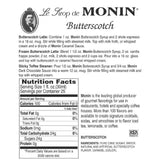 Monin Syrup - Butterscotch - 750 ml