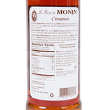 Monin Syrup - Cinnamon - 750 ml