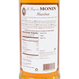 Monin Syrup - Hazelnut - 750 ml