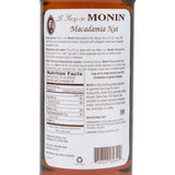 Monin Syrup - Macadamia Nut - 750 ml