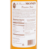 Monin Syrup - Passion Fruit - 750 ml