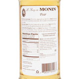 Monin Syrup - Pear - 750 ml