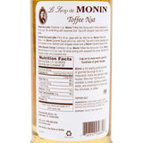 Monin Syrup - Toffee Nut - 750 ml