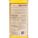 Monin Syrup - ORGANIC - Agave - 750 ml