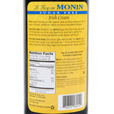 Monin Syrup - SUGAR FREE - Irish Cream - 750 ml