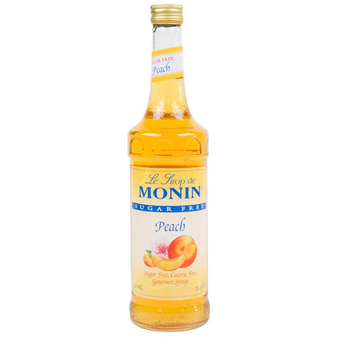 Monin Syrup - SUGAR FREE - Peach - 750 ml