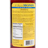 Monin Syrup - SUGAR FREE - Strawberry - 750 ml