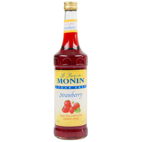 Monin Syrup - SUGAR FREE - Strawberry - 750 ml