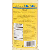 Monin Sugar-free Vanilla Syrups-Case of 6/750 mL