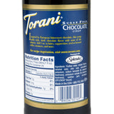 Torani Syrup - SUGAR FREE - Chocolate - PET - 750 ml