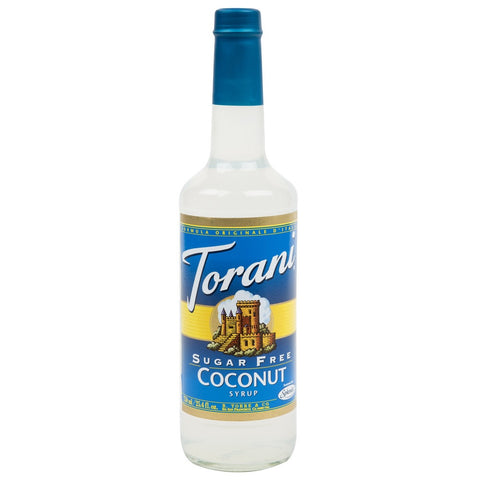 Torani Syrup - SUGAR FREE - Coconut - PET - 750 ml