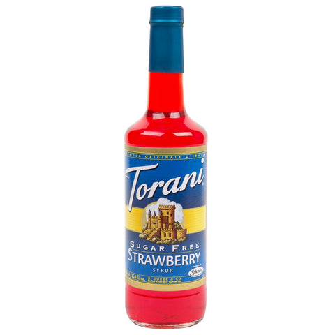 Torani Syrup - SUGAR FREE - Strawberry - PET - 750 ml