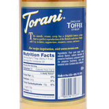Torani Syrup - English Toffee - PET - 750 ml