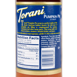 Torani Syrup - Pumpkin Pie - PET - 750 ml