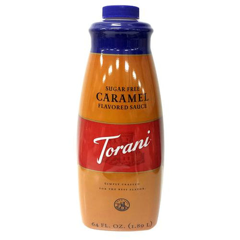 Torani Sauce - SUGAR FREE  Caramel - 64 oz