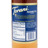 Torani Syrup - Amaretto - 750 ml