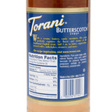 Torani Syrup - Butterscotch - 750 ml