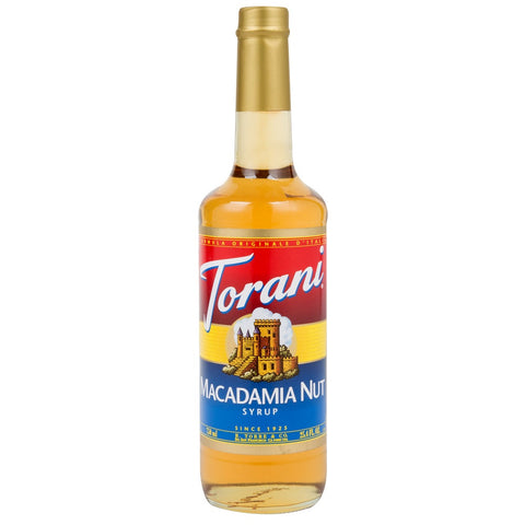 Torani Syrup - Macadamia Nut - 750 ml