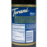 Torani Syrup - Maple - 750 ml