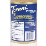 Torani Syrup - Peppermint - 750 ml