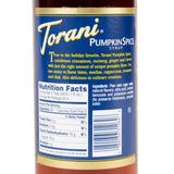 Torani Syrup - Pumpkin Spice - 750 ml
