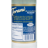 Torani Syrup - SUGAR FREE - Almond - 750 ml
