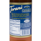 Torani Syrup - SUGAR FREE - Almond Roca - 750 ml