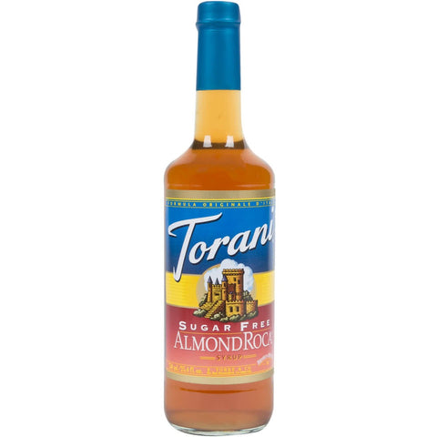 Torani Syrup - SUGAR FREE - Almond Roca - 750 ml