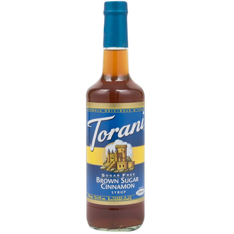 Torani Syrup - SUGAR FREE - Brown Sugar Cinnamon - 750 ml