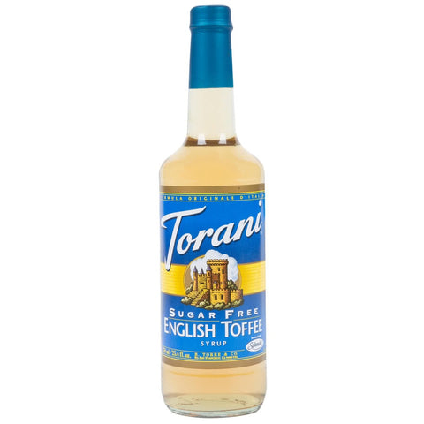 Torani Syrup - SUGAR FREE - English Toffee - 750 ml