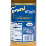 Torani Syrup - SUGAR FREE - Peanut Butter - 750 ml