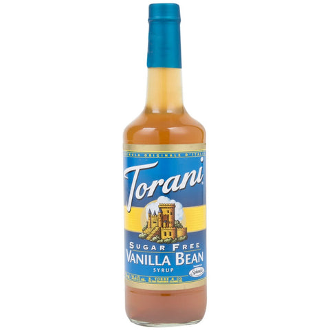 Torani Syrup - SUGAR FREE - Vanilla Bean - 750 ml