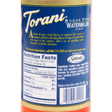 Torani Syrup - SUGAR FREE - Watermelon - 750 ml