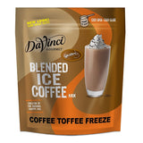 DaVinci Gourmet Coffee Toffee Freeze Blended Iced Coffee Mix - 5 x 2.75 lb Bag